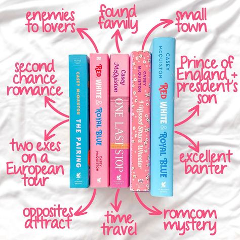 Cr:@burstingbookshelf Have you ever picked up a book by Casey McQuiston? Top Fiction Books, Casey Mcquiston, Best Books For Teens, Must Read Novels, Books To Read Nonfiction, The Gifted, Recommended Books To Read, Book Nerd Problems, Top Books To Read