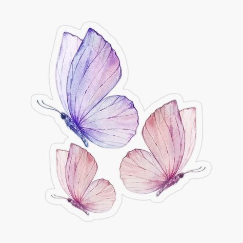 Purple Journal Stickers Printable, Cute Stickers Aesthetic Purple, Purple Stickers Aesthetic Printable, Purple Stickers Aesthetic, Pink And Purple Stickers, Aesthetic Butterfly Stickers, Purple Butterfly Printable, Butterfly Stickers Aesthetic, Purple Aesthetic Stickers