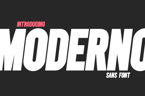 Moderno Sans Font for Access All Areas Members #Premium #accessallareas #fonts Bold Font Logo, Adobe Hacks, Thick Fonts, Dexters Lab, Fonts Bold, Font Families, Font Layout, Italic Font, Business Fonts