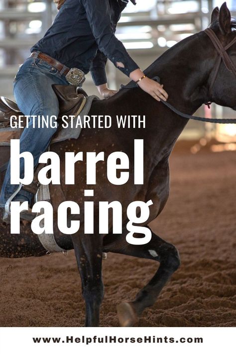 How do you get started barrel racing? What are the rules and how do you find an event? What horse can you use? How to remember the barrel racing pattern? We look at all of these questions and more! #barrelracing #turnnburn #cans #chasingcans #barrels #horses #fast #barrelhorse #helpfulhorsehints Barrel Drills, Horse Guide, Barrel Racing Exercises, Barrel Racing Training, Horse Obstacles, Barrel Racing Tips, Fallon Taylor, How To Remember, Horse Behavior