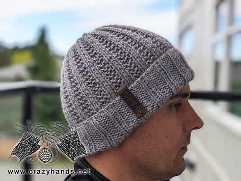 Knit Slouchy Hat Pattern, Mens Hat Pattern, Cable Knit Hat Pattern, Large Knitting Needles, Cabled Hat Pattern, Chunky Crochet Hat, Knitted Mittens Pattern, Crochet Butterfly Pattern, Knit Headband Pattern