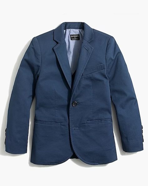 Boys' Clothing - Thompson Suits | J.Crew Factory Corduroy Sport Coat, Khaki Blazer, Blazer For Boys, Boys Vest, Boy Outerwear, Linen Suit, Stretch Chinos, Sports Blazer