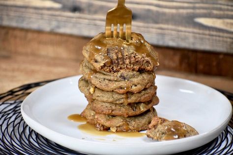 Toffee Dessert, Pudding Cookies Recipes, Toffee Sauce, Toffee Cookies, Toffee Pudding, Pudding Cookies, Cookies Baking, Walnut Cookies, Sticky Toffee Pudding