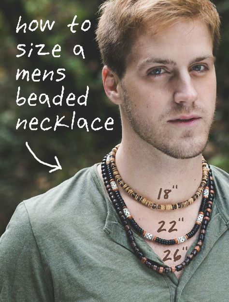 Rugged mens jewelry handmade from natural beads Mens Beaded Necklaces, Wooden Necklace, Bracelets Diy, S Jewelry, Men Jewelry, Men's Necklace, Jewelry For Men, Diy Schmuck, Sea Glass Jewelry