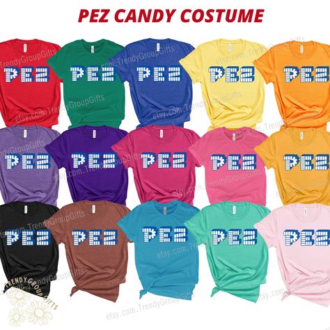 Cheer Costumes, Group Holiday, Sibling Costume, Youth Cheer, Candy Costumes, Candy Halloween, Shirt Sayings, Holiday Costumes, Matching Halloween