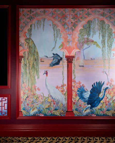 Room Template, House Mural, Sunrise Wallpaper, Scenic Wallpaper, Eyes Wallpaper, Xmas Wishlist, Chinoiserie Wallpaper, Mural Ideas, Design Room