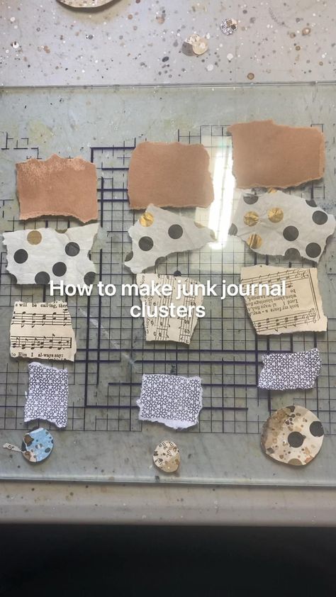 🧭

Learn how to create beautiful and functional junk journal clusters with this easy tutorial. Includes tips on choosing materials, arranging your clusters, and adding embellishments. #junkjournal #junkjournaling Make Junk Journal, Journal Clusters, Handmade Journals Diy, Glue Book, Art Journal Techniques, Vintage Junk Journal, Handmade Journals, Handmade Journal, Scrapbook Embellishments