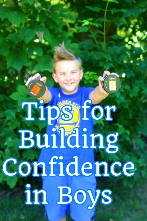 Check out these Tips for Building Confidence in Boys plus find out how your purchase can support anti bullying DitchTheLabel.org #shopritesweepstakes #axepressyourself #ad Confidence Building For Kids, Self Confidence Building For Kids, How Ya Coping Son, Raising A Teen Boy, Building Confidence In Kids, Raising Teenager Quotes, How To Boost Your Childs Confidence, How To Help Your Child Build Confidence, Raising Teenagers Humor