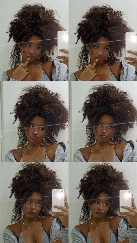 Different Skin Tones People, Mixed Women With Curly Hair, Afro Latina Women, Mixed Curly Hair, Afro Latina, Big Curly Hair, Natural Afro Hairstyles, Pelo Afro, Curly Hair Styles Easy