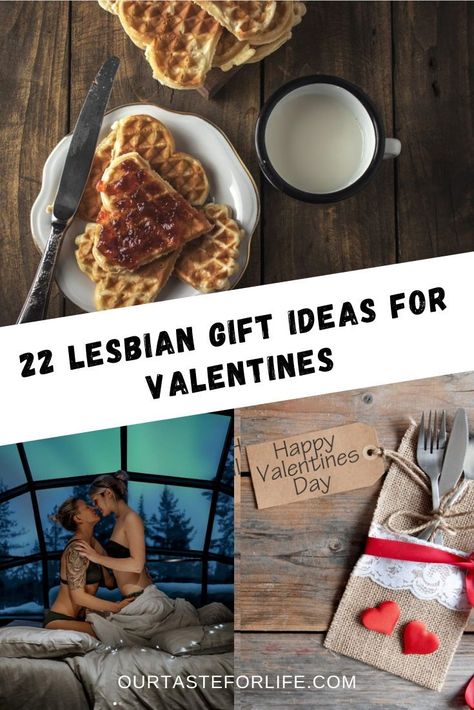 Wondering what to gift your other half this Valentine's Day? I've got 22 lesbian valentines day gift ideas to suit all budgets. #lesbian #lesbiangift #lesbiancouple #gifts #valentines #lgbtq Cute Valentine’s Day Gifts For Your Girlfriend, Gift Ideas For A Girlfriend, Valentines Gifts For Masc Gf, National Girlfriend Day Gifts Ideas, Sapphic Valentines Day Gifts, Asking Gf To Be Your Valentine, What To Get Your Girlfriend Valentines, Cute Valentine’s Day Ideas For Girlfriend, Gift For Valentines Day Girlfriend