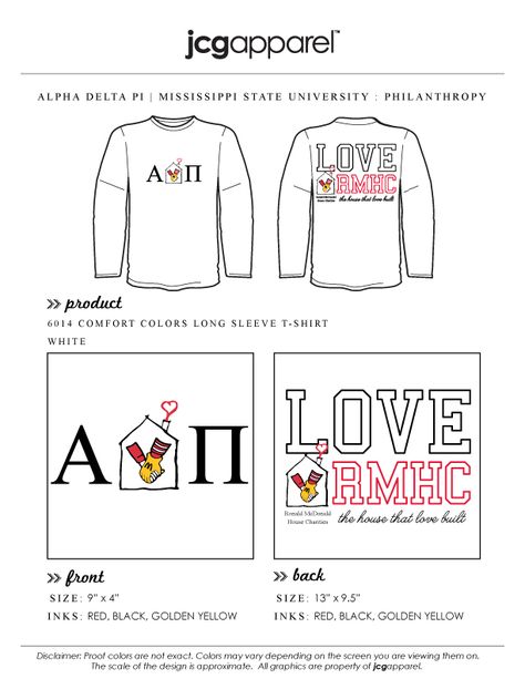 #alphadeltapi #philanthropy Adpi Merch, Philanthropy Events, Philanthropy Shirts, Ronald Mcdonald House, Mississippi State University, Alpha Delta Pi, Custom Screen Printing, Alpha Delta, Custom Design Shirts