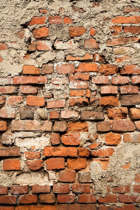 Grass Texture, Old Brick Wall, Break Wall, Creative Wall Decor, Studio Background Images, Best Photo Background, Brick Texture, Texture Inspiration, Old Bricks