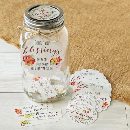 Blessings Jar Ideas, Blessing Jar Printable, Christian Diy Gifts, Blessings Party, Inspiration Jar, Blessing Jar, Christian Gifts Diy, Christian Diy, Thanksgiving Baskets