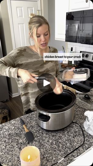 136K views · 889 reactions | Chicken, stuffing and green beans made in the crockpot. Simple dinner recipe!

 #dinner #easydinner #crockpotdip #crockpot #crockpotrecipes #recipe #crockpot #meal #familydinner #mealprep #food #cookingtok | Brooke AKA Meals and Munchies Chicken Stuffing Crockpot, Meals And Munchies, Chicken Stuffing, Recipe Crockpot, Crockpot Meal, Crock Pot Dips, Recipe Dinner, Slow Cook, Simple Dinner