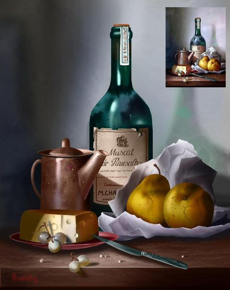 My first time drawing Still Life Photography Ideas, Beauty Fotografie, Still Life Pictures, Still Life Images, Object Drawing, Still Life Photos, Still Life Oil Painting, Fruit Painting, Still Life Drawing