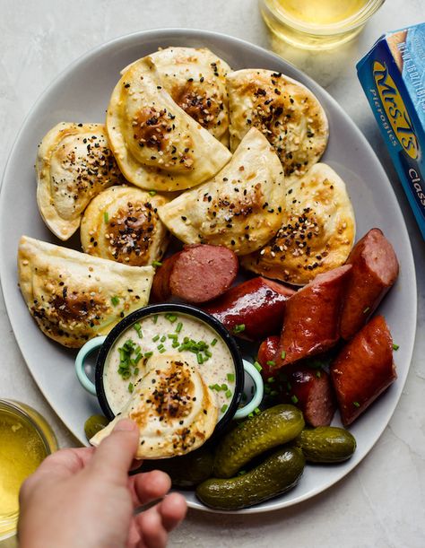 Everything Toasted Pierogies Dinner Ideas Chicken, Film Night, Cheese Cultures, Easy Chicken Dinner Recipes, Yummy Pasta Recipes, Cooking With Olive Oil, Quick Easy Snacks, Family Movie, Kielbasa