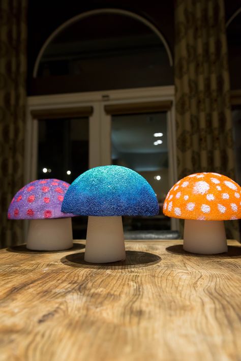 When you can't find what you are looking for. What do you do? You DIY it, of course! I was looking for some very large mushrooms to put in my Spring and Summer Christmas Tree, but I couldn't find anything that had the scale I wanted. So, I put together three giant mushrooms with a little craft foam, hot glue, and paint. Find all the details on my blog at: https://momcandoanything.com/2023/03/09/my-large-diy-mushrooms/ Shop my supplies here: https://liketk.it/43RK6 Foam Diy Projects, Foam Mushrooms Diy, Diy Mushroom Decorations, Mushroom Project, Diy Large Mushrooms, Diy Mushroom Table, Life Size Mushroom Diy, How To Make A Mushroom, Diy Foam Mushroom