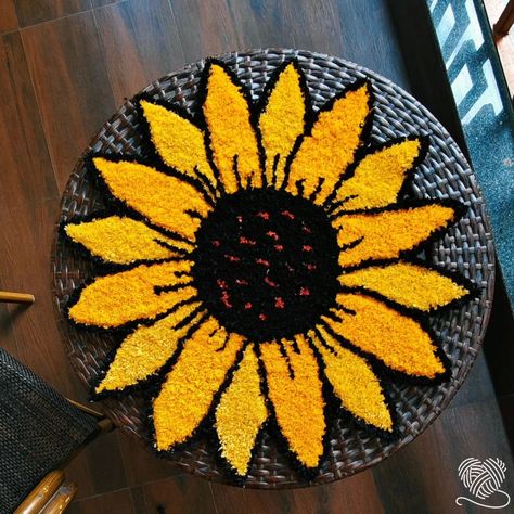 Brighten up any space at your home, with our handcrafted, nature inspired- SUNFLOWER RUG🌻✨ Perfect for cozy corners or statement decor pieces🧶💖 Size: 2 x 2 ft (60cm dia) Available in stock and ready to ship DM to place your order and customize in your preferred size and color! 💌 #handmadewithlove #customizedrugs #kazarihomes #rugsindia #smallbusinesslaunch #rugmaking #tufting #imakerugs #trendingreels #exlorepage Sunflower Rug, Statement Decor, Decor Pieces, Cozy Corner, Rug Making, Nature Inspired, Nature Inspiration, Sunflower, Size 2