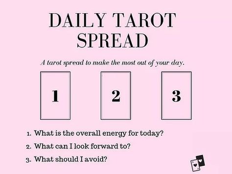 Tarot Card Affirmation, Tarot Reading For Someone Else, Daily Tarot Spreads One Card, Tarot Readings Spreads, How To Read Tarot Cards For Yourself, Daily Witchy Things, Short Tarot Spreads, Basic Tarot Card Spreads, Quick Tarot Spread