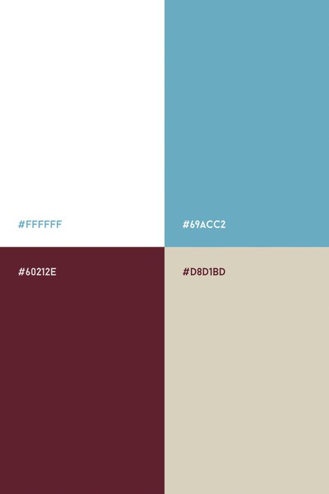 Burgundy, baby blue and beige color palette Red Blue Beige Color Palette, Light Blue And Red Color Palette, Red White And Blue Color Palette, Color Palette With Burgundy, Blue And Beige Color Palette, Burgundy Color Palettes, Bauhaus Color Palette, Red And Blue Color Scheme, Color Palette With White