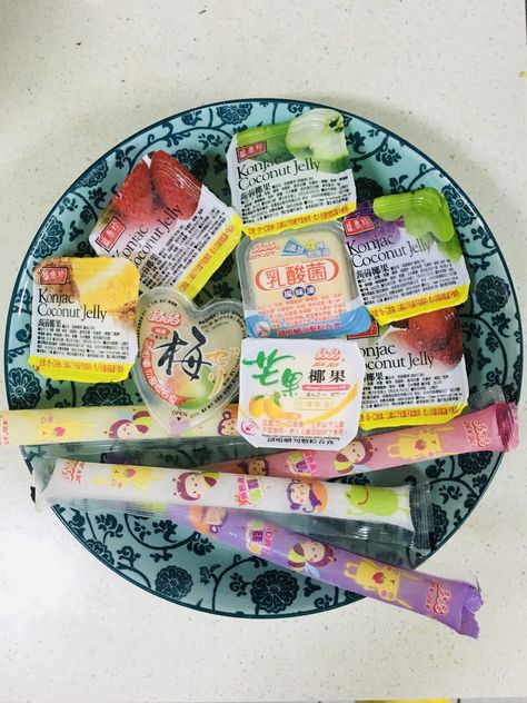 30 Best Chinese & Taiwanese Snacks You Should Try - Vivid Chinese Disney Themed Food, Chinese Candy, Fish Snacks, Asian Candy, Coconut Jelly, Chinese Snacks, Japan Candy, Asian Snacks, Junk Food Snacks