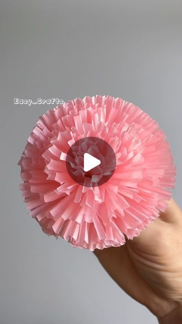 Sustainable Diy Projects, Sustainable Diy, Paper Flowers Diy Easy, Tissue Paper Flowers Diy, Paper Flower Arrangements, Tissue Paper Crafts, Diy Instagram, Elderly Activities, Flowers Craft