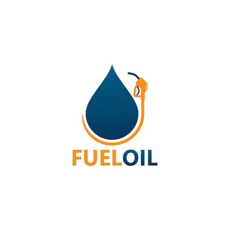 Fuel oil logo template design | Premium Vector #Freepik #vector #petroleum #natural-gas #petrol-logo #oil-company Petroleum Logo Design, Oil And Gas Logo, Petroleum Logo, Oil Logo Design, Fuel Logo, Oil Company Logos, Petrol Logo, Oil Logo, Fuel Additives