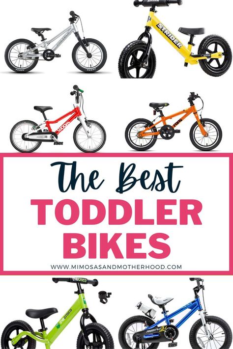 Have a little one who is ready to start riding a bike? There are so many different bikes for kids on the market that it can be confusing to choose the best one for your child. Read on for some of the best toddler bike options available for younger toddlers age 2 to 4 years old (2022 review). Toddler Yoga, Strider Bike, Bike With Training Wheels, 2022 Review, Toddler Bike, Best Cycle, Boy Bike, Old Bicycle, Riding A Bike