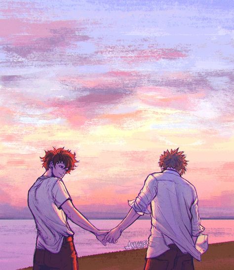 Deku X Kacchan, From The Sidelines, My Hero Academia Shouto, Hero Wallpaper, My Hero Academia Episodes, Hero Academia Characters, Izuku Midoriya, Baku, All Anime