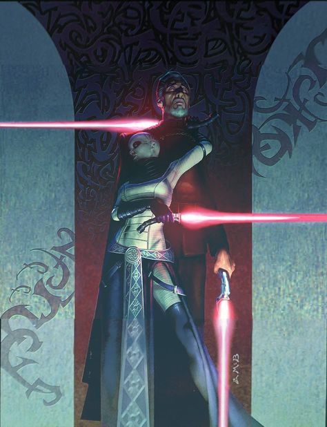 Asajj Ventress, Star Wars Villains, Count Dooku, Bd Art, Star Wars Sith, Star Wars Film, Star Wars Artwork, Star Wars Fan Art, Star Wars Images