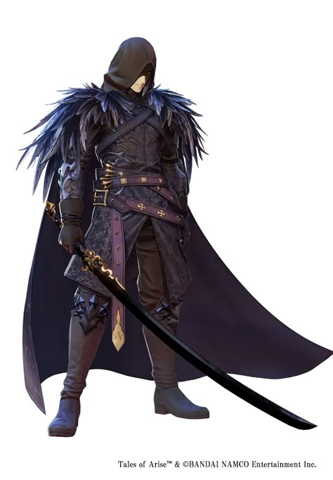 Vholran Igniseri (ヴォルラーン・アングサリ, Voruran Angusari?) is the primary antagonist in Tales of Arise. He is Ganath Haros's "lord of water", and possesses sword skills unmatched by any other lord. He harbors an unhealthy obsession with Alphen, using any dirty tactic to spite him. Alphen, Shionne and Rinwell first catches a glimpse of him as a hooded man in Cyslodia, where he slaughters an entire pack of zeugles alone, surprising them before disappearing. Later, when the party is heading for Mahag Saar, Fantasy Swordsman, Tales Of Arise, Ichigo Y Rukia, X Male Reader, Unhealthy Obsession, Tales Series, Chosen One, 다크 판타지, Game Ideas