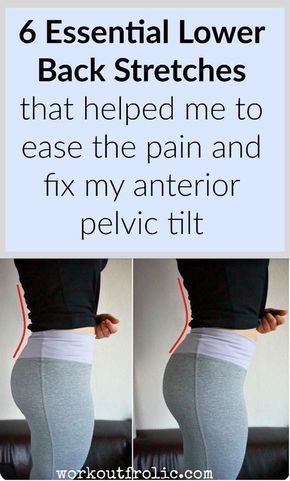 Lower Back Stretches, Anterior Pelvic Tilt, Stretching Routine, Low Back Stretches, Stretch Routine, Pelvic Tilt, Hip Flexor Stretch, Planet Fitness, Yoga Posen