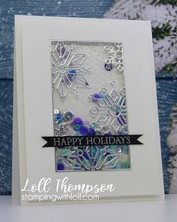 Stamping with Loll: Recognition Acetate Cards, Snowflake Cards, Christmas Card Inspiration, Hand Made Greeting Cards, Window Cards, Homemade Christmas Cards, Christmas Card Crafts, 2024 Christmas, Beautiful Cards