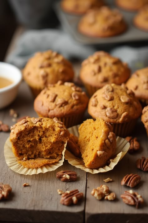 Pumpkin Sourdough Muffins Recipe

Ingredients

- 1 cup pumpkin puree
- 1 cup sourdough starter, unfed
- 1/2 cup sugar
- 1/4 cup vegetable oil
- 2 large eggs
- 1 teaspoon vanilla extract
- 1 1/2 cups all-purpose flour
- 1 teaspoon baking soda
- 1 teaspoon ground cinnamon
- 1/2 teaspoon ground nutmeg
- 1/2 teaspoon salt

Instructions

- Preheat the oven to 350°F and line a muffin tin with paper liners.
- In a large bowl, mix together the pumpkin puree, sourdough starter, sugar, oil, eggs, and vanilla extract until well combined.
- Full Recipe on... Sourdough Starter Muffins, Pumpkin Sourdough Muffins, Sourdough Pumpkin Muffins Recipe, Pumpkin Muffins Sourdough, Sourdough Pumpkin Scones Recipe, Sourdough Discard Pumpkin Muffins, Pumpkin Chocolate Chip Sourdough Muffins, Sourdough Pumpkin Spice Muffins, Sourdough Banana Pumpkin Muffins