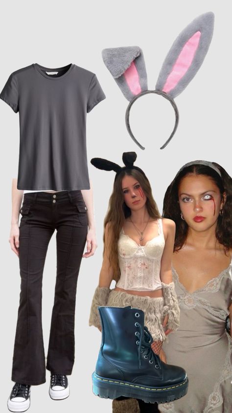 Donnie darko frank the bunny costume idea🩶 Donnie Darko Costume, Frank The Bunny, Donnie Darko, Bunny Costume, Halloween Inspo, The Bunny, Halloween Outfits, Black Cat, Halloween Costumes