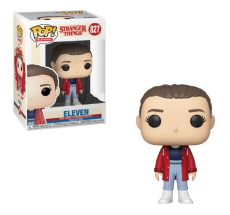 Stranger Things Funko Pop! Eleven (Red Jacket) Pop Stranger Things, Stranger Things Funko Pop, Dark Pop, Funko Pop Dolls, Pop Television, Funk Pop, Funko Pop Toys, Stranger Things Season 3, Stranger Things 3