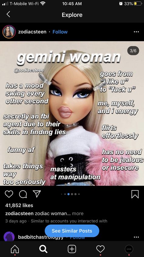 Aquarius Bratz, Gemini Girlfriend, She Is Gemini, Gemini Things, Gemini Aesthetic, Gemini Relationship, Gemini Lover, Gemini Stuff, Gemini People