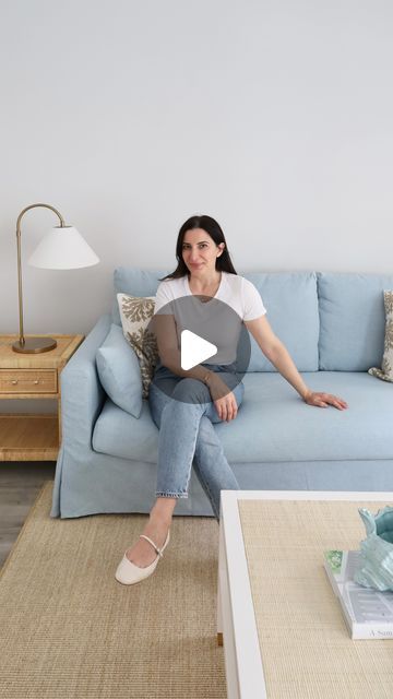 Stefana Silber on Instagram: "This collection is the new version of the Farlov series that was discontinued by Ikea. Read my detailed sofa review on stefanasilber.com or 
✨Comment *ikea sofa* and I’ll send it to you

#ikeasofa #hyltarp #hyltarpsofa #ikeahyltarp #farlovsofa #ikeafarlov" Ikea Hyltarp Sofa, Hyltarp Sofa, Ikea Farlov Sofa, Ikea Sofa, Sofa Review, Blue Sofa, Send It, New Version, Cabin