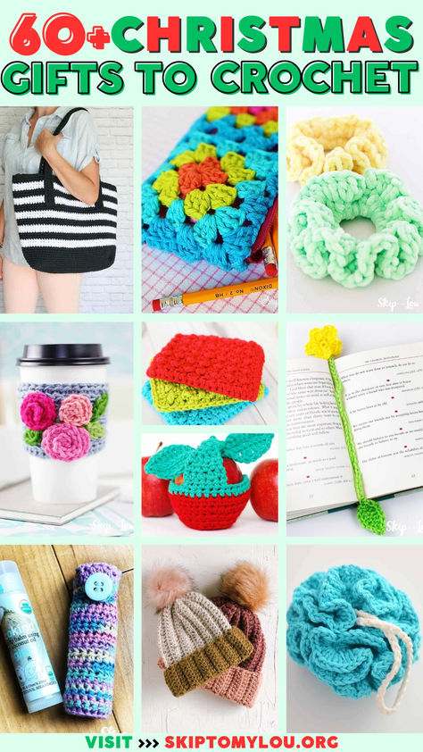 🎁✨ Wrap up the joy of giving with handmade love this Christmas! Ultimate roundup of crochet gifts – from cozy hats to chic bags, adorable chapstick holders to trendy scrunchies & coffee cozies. Perfect useful presents made with heart! 💝🧶 #CrochetGifts #HandmadeHolidays #DIYChristmas #crochet Gifts To Crochet For Christmas, Crochet Gift For Coworkers, Crochet Christmas Gifts For Coworkers, Crochet Gifts For Coworkers, Crochet Christmas Presents, Useful Presents, Crochet Christmas Patterns, Cozy Hats, Office Christmas Gifts