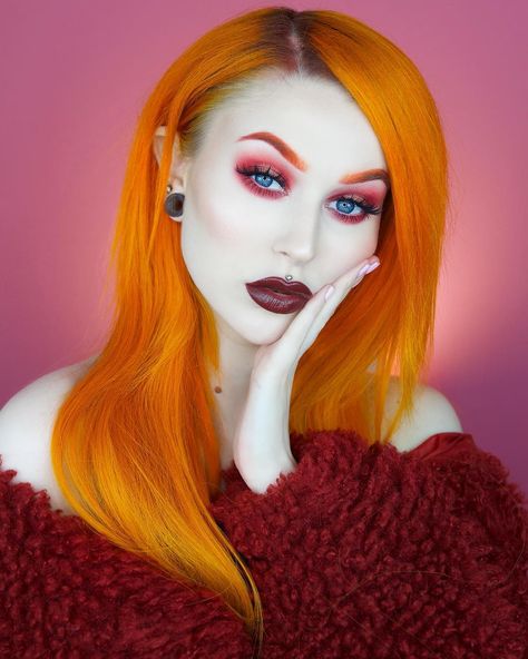 Beautiful Hair Dye, Most Beautiful Hair, Perfect Winter Outfit, Fall Sweaters For Women, Hair Dyes, Lilac Hair, Perfect Fall Outfit, Fotos Goals, Beautiful Hair Color