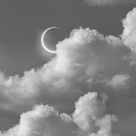 White + Core + Aesthetic, Mooncore Aesthetic, Moon Black And White, Cloud Icon, Moon Clouds, Light Blue Aesthetic, Moon Black, White Moon, Aesthetic Sky