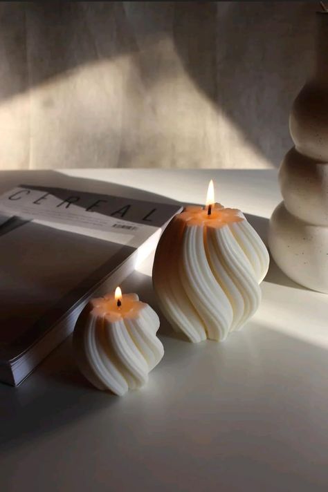 Swirl Candle, Rope Candle, Round Swirl Candle, Rainbow Arch Candle, Aesthetic Candles, Minimalist Home Decor  Get yours today in the link below! Boho Candles, Candles Minimalist, Arch Candle, Rope Candle, Boho Candle, Rainbow Arch, Decorative Candles, Decor Candles, Aesthetic Candles