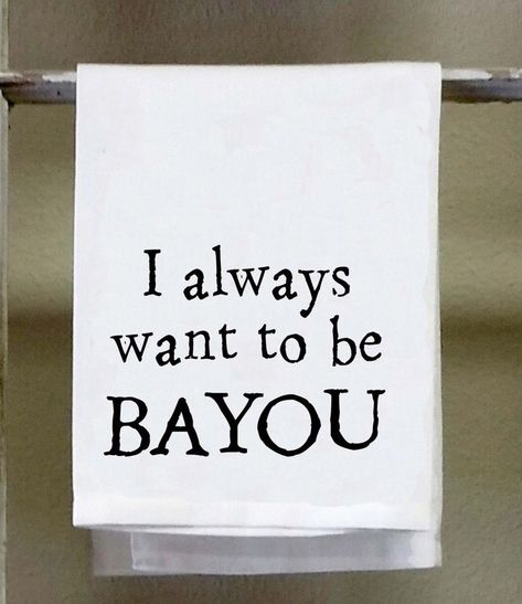 Cajun Decor, Cajun Kitchen, Louisiana Decor, Cajun Christmas, Funny Kitchen Towels, Louisiana Bayou, Louisiana Homes, Louisiana Art, Funny Kitchen