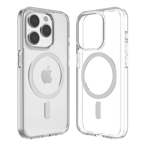 PRICES MAY VARY. Clear iPhone 15 Pro Max Case Clear iPhone 15 Pro Max Case, Military-Grade Protection, Yellowing and Scratch Resistance, Magnetic Phone Case. Clear Iphone Case Aesthetic, Magnetic Phone Case, Clear Iphone Case, I Phone, Clear Phone Case, Military Grade, Clear Case, Clear Cases, Iphone 15 Pro