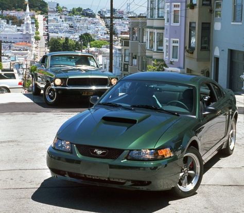 Here's Why The 2001 Ford Mustang Bullitt Will Become A Collectible Wheel Fire Pit, 2001 Ford Mustang, Industrial Wheels, Ford Mustang Bullitt, Mustang Bullitt, Car Wheels Diy, Race Tracks, Easy Tricks, Car Wheels Rims