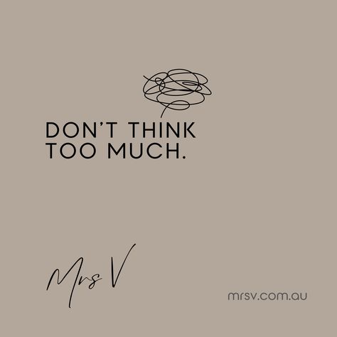 You know how sometimes we get caught in our heads, overthinking every little thing? It’s easy to get stuck in your head, replaying scenarios or worrying about what might happen next. Sometimes, we just need to remind ourselves to step back and breathe. I’ve found that when I let go of that constant need to figure everything out, I open myself up to more joy and spontaneity. 

#mrsv #creativeentrepreneur #entrepreneurship #mindset #growth Entrepreneurship Mindset, Being Myself, Know Myself, Dont Think Too Much, Vision 2025, Think Too Much, Finding Myself, Mindset Growth, About Myself