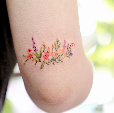 Small Flower Garden, Montreal Tattoo, Tattoo Fairy, Chris Garver, Garden Tattoos, Garden Tattoo, Small Flower Tattoos, Tattoos Skull, Lip Tattoos