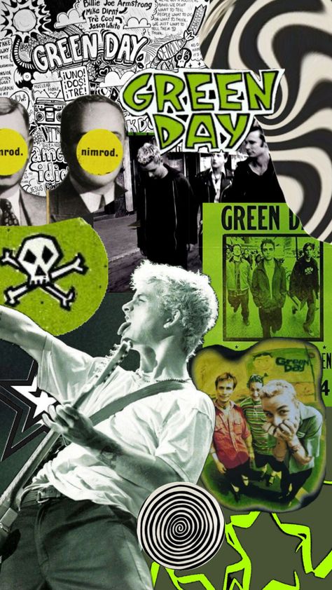 Good Phone Backgrounds, Green Day Band, Green Day Billie Joe, Tré Cool, Joe Armstrong, Band Wallpapers, Billie Joe Armstrong, Edgy Wallpaper, Cute Patterns Wallpaper