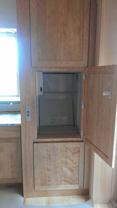 Dumbwaiter Ideas, Laundry Shoot, Home Elevators, Craftsman Remodel, Laundry Chute, Stair Lifts, Patient Lifts, Garage Apartment Plans, Basement Inspiration