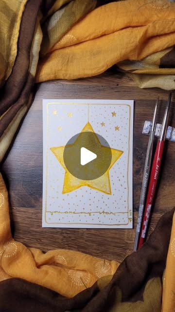 Nette on Instagram: "I wish you all a great start to the weekend ☺️ Here's an idea for a greetings card (maybe for Christmas too) ... Soap bubbles, watercolour paint (Indian yellow and gold) and acrylic pencil on watercolour paper 🖌🎨

Ich wünsche euch allen einen schönen Start ins Wochenende ☺️ hier eine Idee für eine Grußkarte (vielleicht auch zu Weihnachten) ... Seifenblasen, Aquarellfarbe (indisches Gelb und Gold) und Acrylstift auf Aquarellpapier 🖌🎨

#artoninstagram #artinprogress #art #watercolors #aquarell #explore #watercolor #mixedmedia #mixedmediaart #bubbles #seifenblasen #star #stern #postcard #postkarte #grusskarte #greetingcard #christmascard #weihnachtskarte" Watercolor And Pen Art, Ceramics Christmas, Christmas Everyday, New Year Postcard, For Christmas, Watercolour Paint, Soap Bubbles, Watercolour Paper, To The